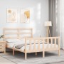 Giroletto con Testiera 140x190 cm in Legno Massello
