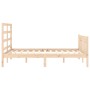 Giroletto con Testiera 140x190 cm in Legno Massello