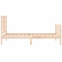 Giroletto con Testiera 90x190 cm in Legno Massello