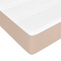 Materasso a Molle Cappuccino 100x200x20 cm in Similpelle