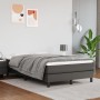 Materasso a Molle Grigio 120x200x20 cm in Similpelle