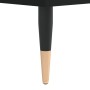 Set di Mobili da Bagno 3 pz Nero in Legno Multistrato