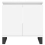 Set Mobili da Bagno 3 pz Bianco in Legno Multistrato