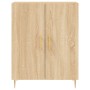 Credenza Rovere Sonoma 69,5x34x180 cm in Legno Multistrato