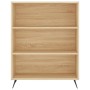 Credenza Rovere Sonoma 69,5x32,5x180 cm Legno Multistrato