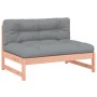 Set Divani Giardino 2 pz con Cuscini Legno Massello di Douglas