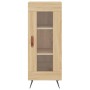 Credenza Rovere Sonoma 34,5x34x180 cm in Legno Multistrato