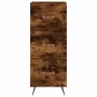 Credenza Rovere Fumo 34,5x34x180 cm in Legno Multistrato