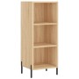 Credenza Rovere Sonoma 34,5x34x180 cm in Legno Multistrato