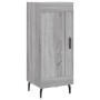 Credenza Grigio Sonoma 34,5x34x180 cm in Legno Multistrato