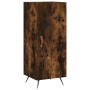 Credenza Rovere Fumo 34,5x34x180 cm in Legno Multistrato