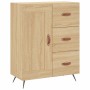 Credenza Rovere Sonoma 69,5x34x180 cm in Legno Multistrato