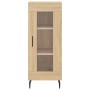 Credenza Rovere Sonoma 34,5x34x180 cm in Legno Multistrato