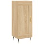 Credenza Rovere Sonoma 34,5x34x180 cm in Legno Multistrato