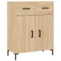 Credenza Rovere Sonoma 69,5x34x180 cm in Legno Multistrato