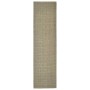 Tappeto in Sisal per Tiragraffi Tortora 66x250 cm