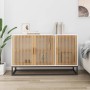 Credenza Bianca 105x30x65 cm in Legno Multistrato