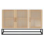 Credenza Bianca 105x30x65 cm in Legno Multistrato