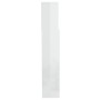 Testiera con Contenitore Bianco Lucido 200x19x103,5 cm