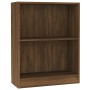 Libreria Rovere Marrone 60x24x76 cm in Legno Multistrato