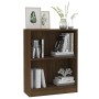 Libreria Rovere Marrone 60x24x76 cm in Legno Multistrato