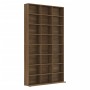 Mobile Porta CD Rovere Marrone 102x23x177,5cm Legno Multistrato