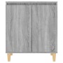 Credenza Grigio Sonoma 60x35x70 cm in Legno Ingegnerizzato