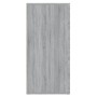 Credenza Grigio Sonoma 80x36x75 cm in Legno Multistrato