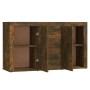 Credenza Rovere Fumo 120x36x69 cm in Legno Multistrato