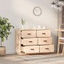 Credenza 100x40x75 cm in Legno Massello di Pino