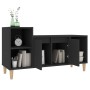 Mobile Porta TV Nero 100x35x55 cm in Legno Multistrato