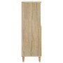 Credenza Rovere Sonoma 60x36x110 cm in Legno Multistrato