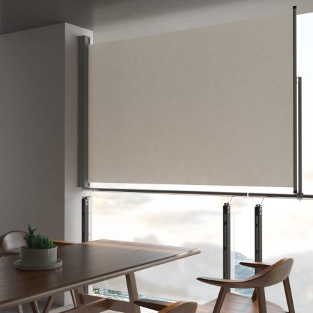 Tenda da Sole Laterale Retrattile 160 x 300 cm Crema