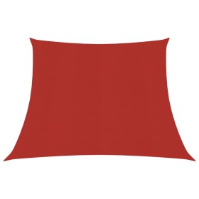 Vela Parasole 160 g/m² Rossa 3/4x2 m in HDPE