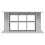 Supporto Acquario 120x40x60 cm Legno Multistrato Grigio Sonoma