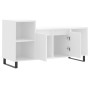 Mobile Porta TV Bianco 100x35x55 cm in Legno Multistrato