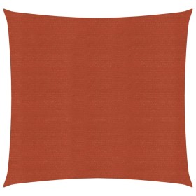 Vela Parasole 160 g/m² Terracotta 2,5x3 m in HDPE