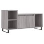 Mobile TV Grigio Sonoma 100x35x55 cm in Legno Multistrato