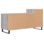 Mobile TV Grigio Sonoma 100x35x55 cm in Legno Multistrato