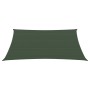 Vela Parasole 160 g/m² Verde Scuro 2,5x3 m in HDPE