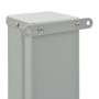 Tenda Laterale Retrattile per Patio 60x300 cm Crema