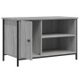 Mobile Porta TV Grigio Sonoma 80x40x50 cm in Legno Multistrato