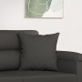 Cuscini Decorativi 2 pz Grigio Scuro 40x40cm Tessuto Microfibra