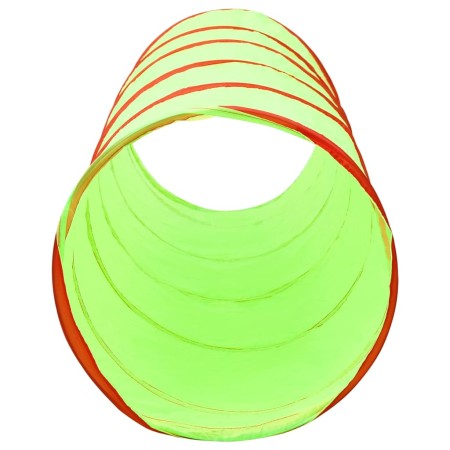 Tunnel da Gioco per Bambini 250 Palline Verde 175 cm Poliestere