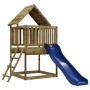 Set da Gioco da Esterno in Legno di Pino Impregnato