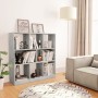 Libreria Grigio Cemento 97,5x29,5x100 cm in Legno Multistrato