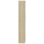 Armadietto Vetrina Rovere Sonoma 82,5x30,5x185,5 cm Multistrato
