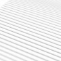 Materasso in Schiuma Bianco 140x190 cm Durezza H2 H3