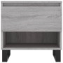 Tavolini Salotto 2pz Grigio Sonoma 50x46x50cm Legno Multistrato