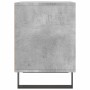 Comodini 2pz Grigio Cemento 40x35x50 cm in Legno Multistrato